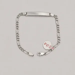 Pulsera Esclava Clásica Cadena Figaro 3x1