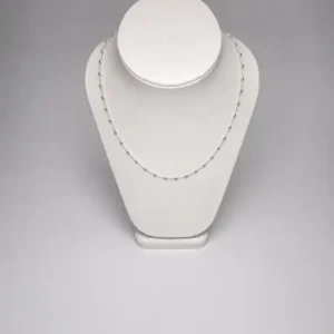 Cadena Plata 925 Bolitas Clásica