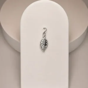 Dije Hoja Orgánica Plata 925